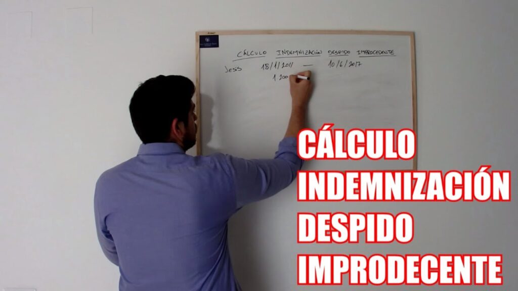 calcular indemnización por despido improcedente