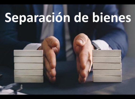 cómo hacer una separación de bienes