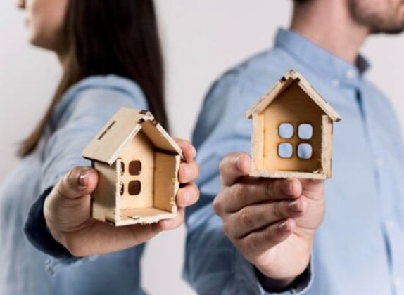 reparto de bienes en una separación sin estar casados