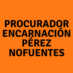Procurador Encarnación Pérez Nofuentes