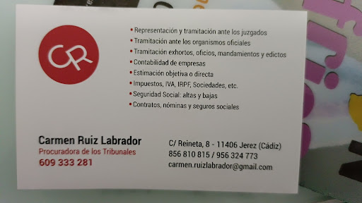 Carmen Ruiz Labrador procuradora